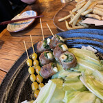 用戶對於野菜巻き串屋 muco－no ねじけもん的評論圖