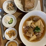 用戶對於豆富食堂的評論圖