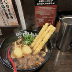 用戶對於元祖肉肉うどん 中洲店的評論圖