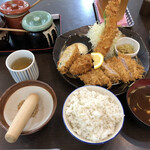 用户对于とんかつ 豚ゴリラ 新京極六角店的评论图