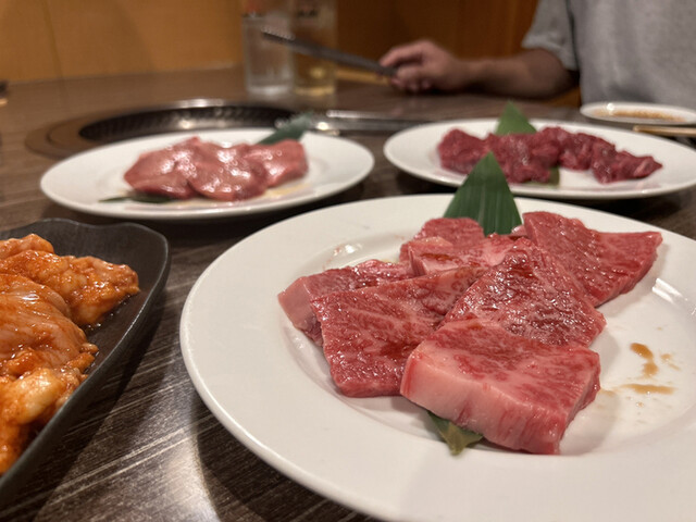 用户对于焼肉・しゃぶしゃぶ 肉の鶴々亭的评论高清图