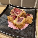 用户对于野菜巻き串どげんね 品川店的评论图