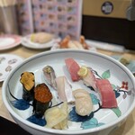 User's review image for まわる寿司　博多魚がし 博多1番街店