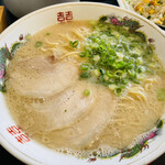 用户对于久留米ラーメン 丸久的评论图