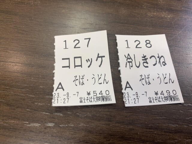 用戶對於名代 富士そば 大井町駅前店的評論高清圖