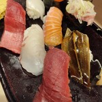 用户对于寿司菜的评论图