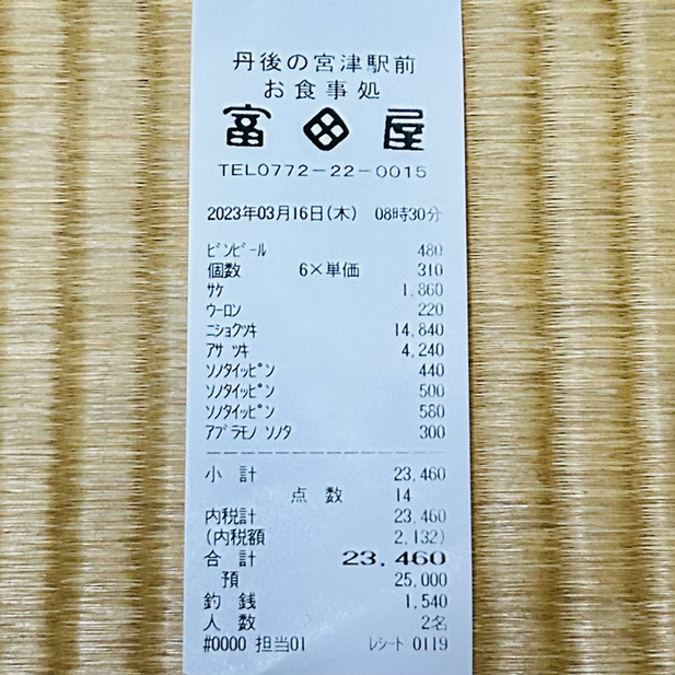 用戶對於富田屋的評論高清圖
