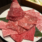 用戶對於銀座しゃぶ輝 黒毛和牛しゃぶしゃぶ・すき焼き専門店 銀座本店的評論圖