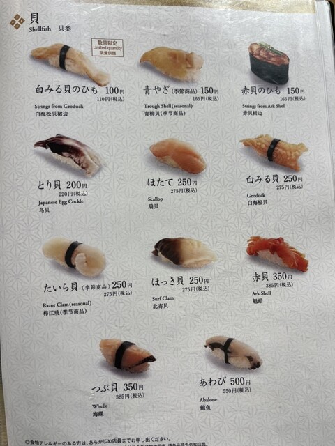 用戶對於寿司の美登利 総本店的評論高清圖