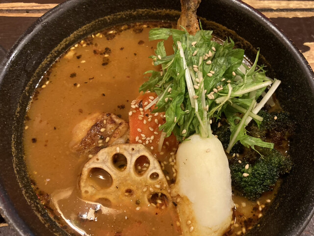 用户对于スープカリー ヒリヒリ2号的评论高清图