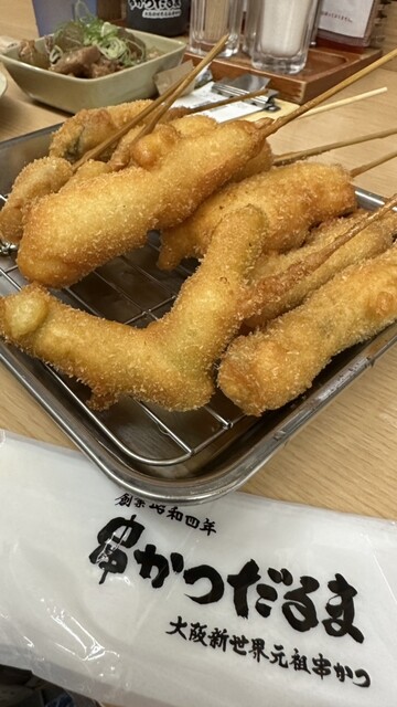 用戶對於元祖串かつ だるま 通天閣店的評論高清圖