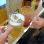 用户对于立呑み晩杯屋 京成町屋店的评论图