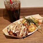 用户对于たこ焼 十八番 HEPナビオ店的评论图