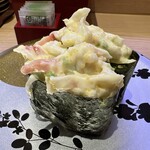 用户对于回転寿司がんこ エキマルシェ新大阪店的评论图