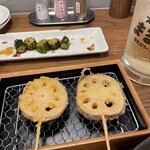 用戶對於串天ぷら 煮込み スタンド◎まるに 今泉的評論圖