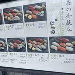 用戶對於鮨はや田的評論圖
