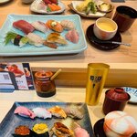 用戶對於元祖ぶっち切り寿司 魚心 心斎橋店的評論圖