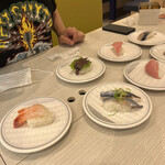 用户对于はま寿司 岩見沢店的评论图