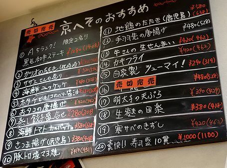 用户对于食堂・酒場 京へそ  JR京都駅地下ポルタ店的评论图