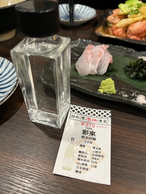 用戶對於日本酒原価酒蔵 上野御徒町店的評論圖