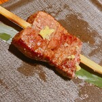 用户对于さつま福永牧場直営 牛串 ギュウドウ! GEMS三軒茶屋店的评论图