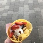 用户对于スマイリークレープ 秋葉原店的评论图
