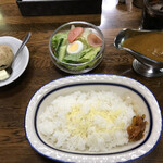 用户对于欧風カレー インディラ的评论图