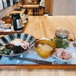 用戶對於築地本願寺カフェ Tsumugi はなれ 月島店的評論圖