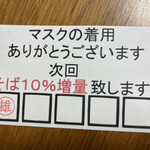 用户对于そば処　雄的评论图