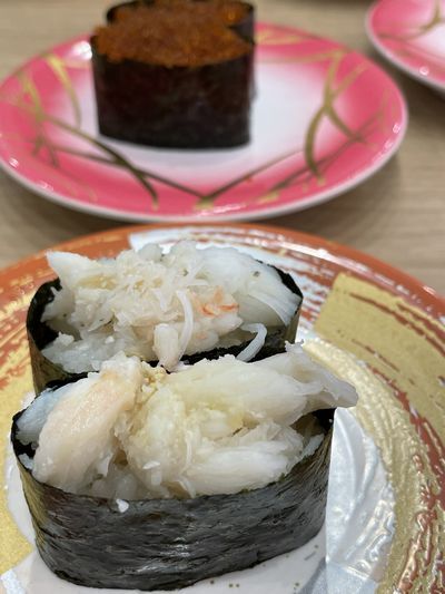 用户对于くるくる寿司 西富店的评论图