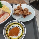 用户对于小樽ザンギとサケ 半身揚げのジョニー的评论图