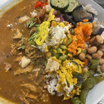 用戶對於本格スパイスカレー ヤドカリー 谷町コーラ店的評論圖