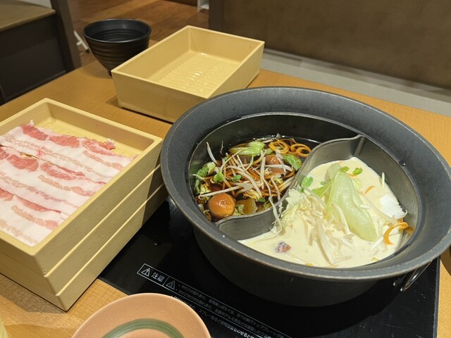 用户对于しゃぶしゃぶ温野菜 北24条店的评论高清图