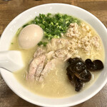 用戶對於鶏白湯ラーメン 鳥ぶし的評論圖