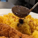 User's review image for 旨さと辛さがここちよい黒カレー 萬栄カレー