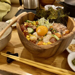 用户对于こめらく お茶漬けといろどり唐揚げ。 新宿ミロード店的评论图