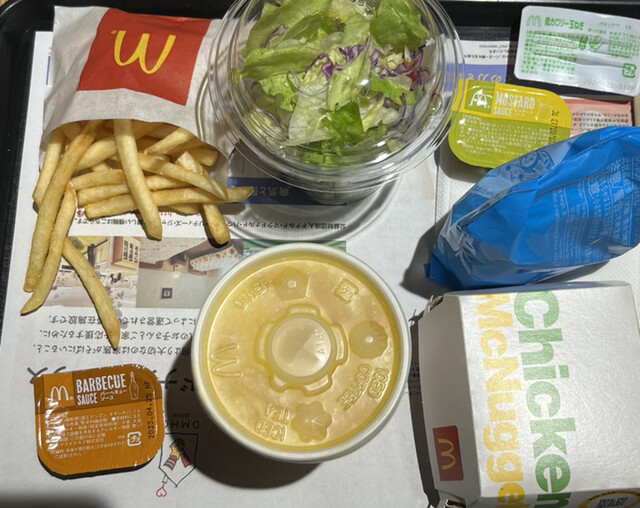 用户对于マクドナルド 北白川店的评论高清图