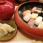 用户对于回転寿司がんこ あべのハルカス店的评论图