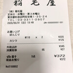 用戶對於稲毛屋的評論圖