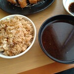 用户对于とんかつ玉藤 伏古店的评论图