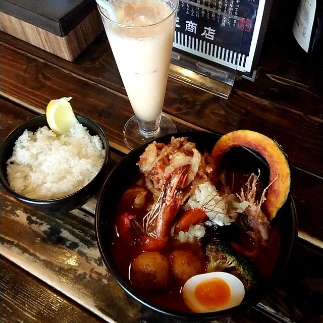 用户对于スープカレー奥芝商店 旭川亭的评论高清图