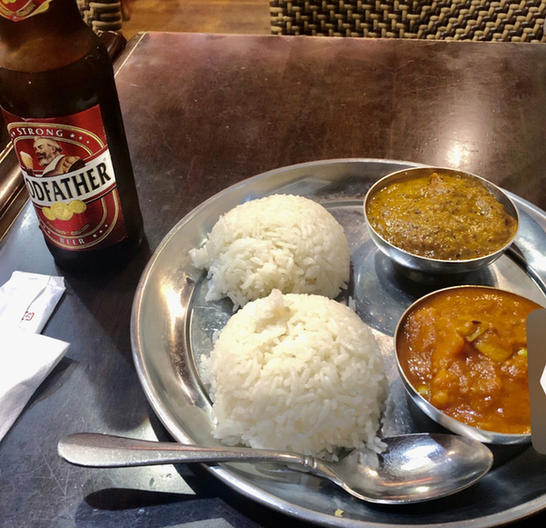 用户对于サムラート カレーハウス 高輪店的评论图