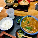用户对于うどんの前田 四天王寺本店的评论图