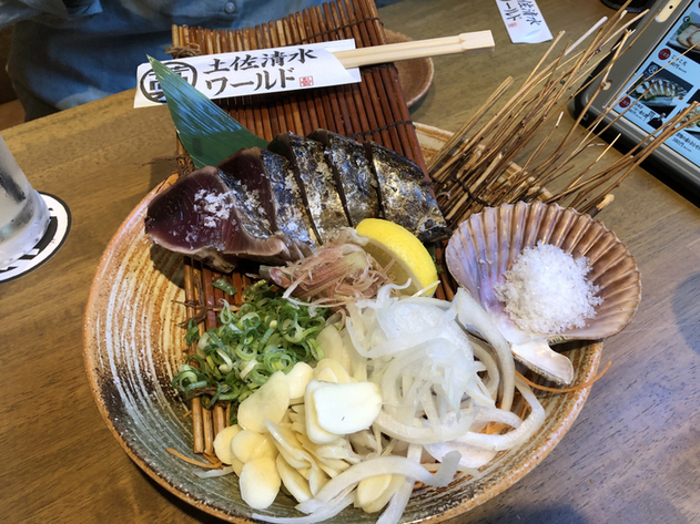 用户对于土佐清水ワールド 梅田ギャザ阪急店的评论图