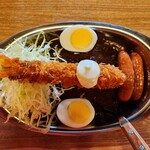 用户对于ゴーゴーカレー 北海道大学前スタジアム的评论图