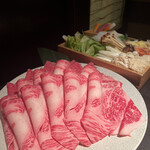 用戶對於銀座しゃぶ輝 黒毛和牛しゃぶしゃぶ・すき焼き専門店 銀座本店的評論圖