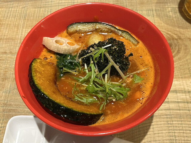 用户对于空と大地のトマト麺 Vegie的评论高清图