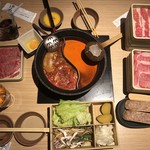 用戶對於しゃぶしゃぶ温野菜 飯田橋店的評論圖
