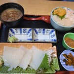 用戶對於朝市お食事処 山三 道下商店的評論圖