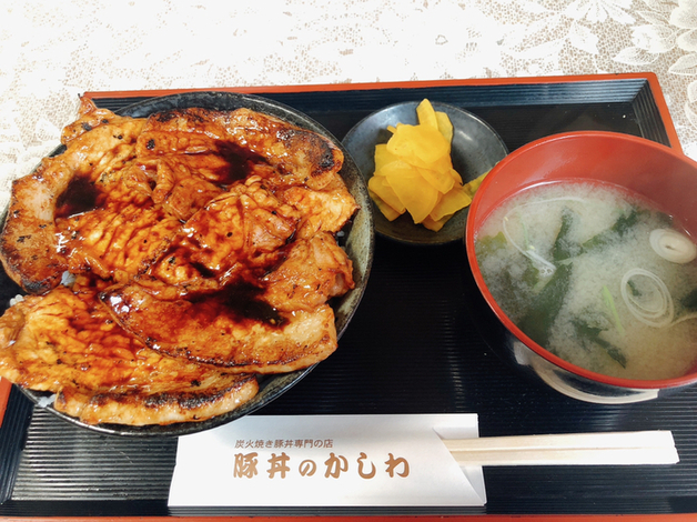用户对于豚丼のかしわ的评论图